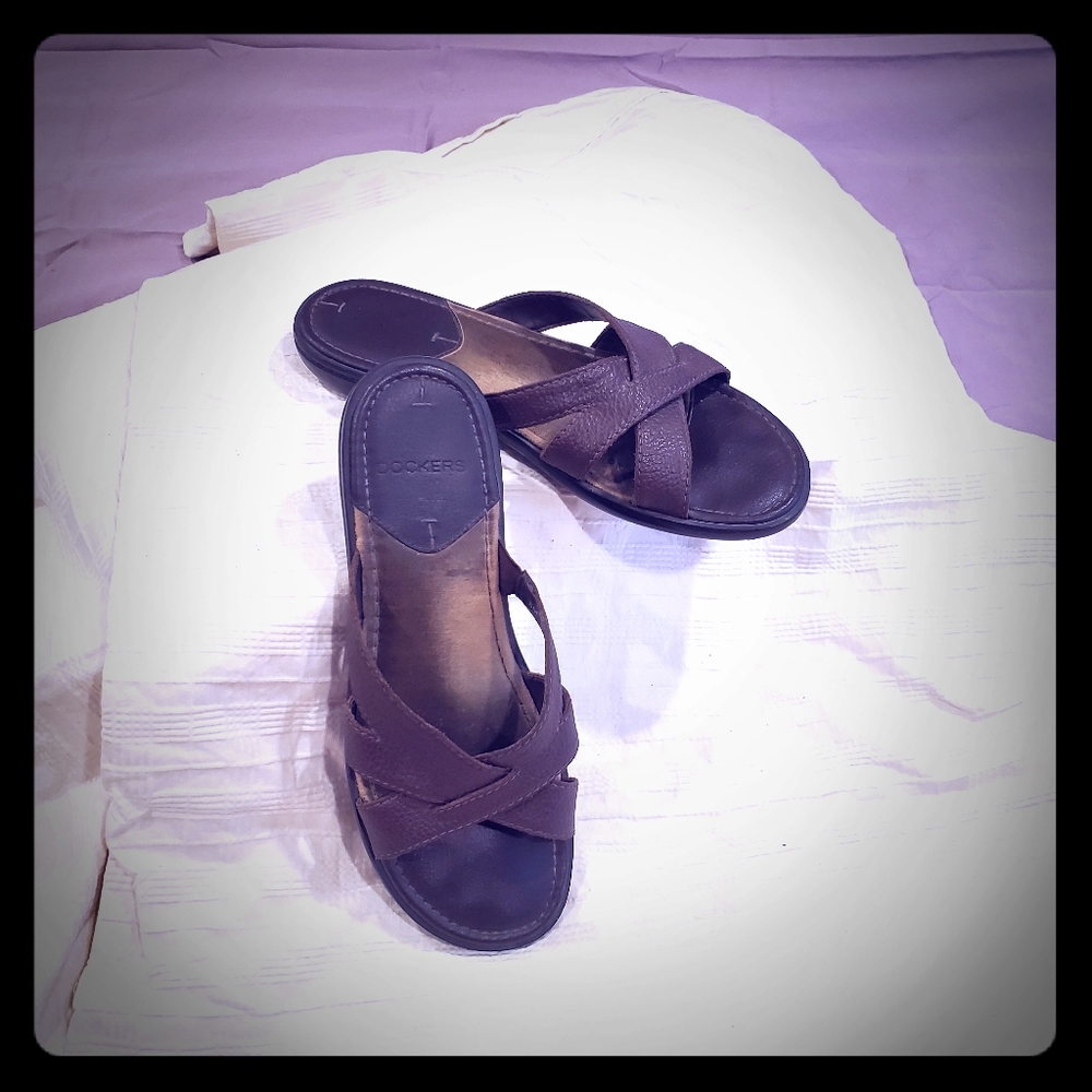 Dockers Slip on Sandals shoes